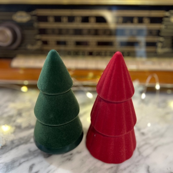 ✨NEW🎄Target Bullseye Playground 2023 Ceramic Flocked Tree SET🎄 - Picture 5 of 7